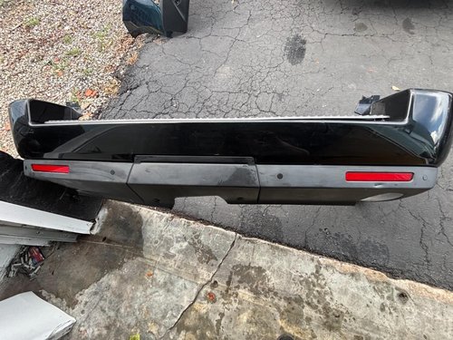 2010 2011 2012 2013 LAND ROVER Range Rover Sport Rear Bumper - Black Java