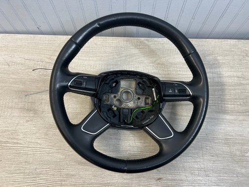 2013 - 2016 OEM AUDI A4 B8.5 STEERING WHEEL W/ AUDIO SWITCH CONTROL 4L0419091AC
