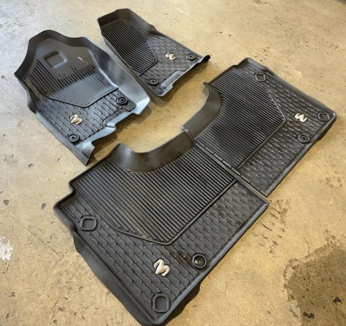 2019 - 2024 OEM RAM 1500 CREW CAB All Weather Floor mats set OEM MOPAR