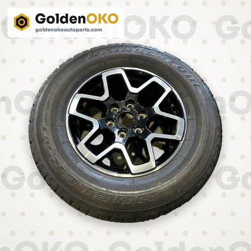 NEW TAKE OFF OEM Ford Machined Black Bronco WHEELS R18 18x7.5 W/ TIRE 255/70