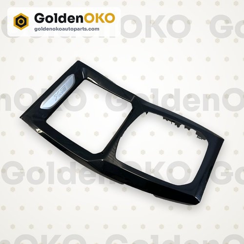 2022 2023 2024 OEM BMW X3 G01 FRONT CENTER CONSOLE SHIFTER TRIM BEZEL BLACK