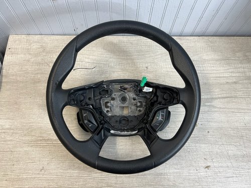 2012 - 2018 OEM FORD FOCUS ESCAPE Steering Wheel Black Leather BM51 3600 RD3ZHD