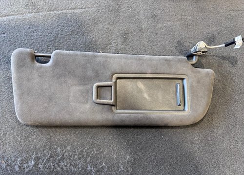 2017-2023 OEM PORSCHE PANAMERA RIGHT SUNVISOR SUN VISOR LEATHER SUEDE ALCANTARA