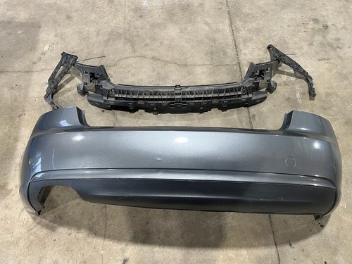 2013 - 2017 OEM Audi A5 Rear Bumper Cover Assembly GRAY 8T0807511J
