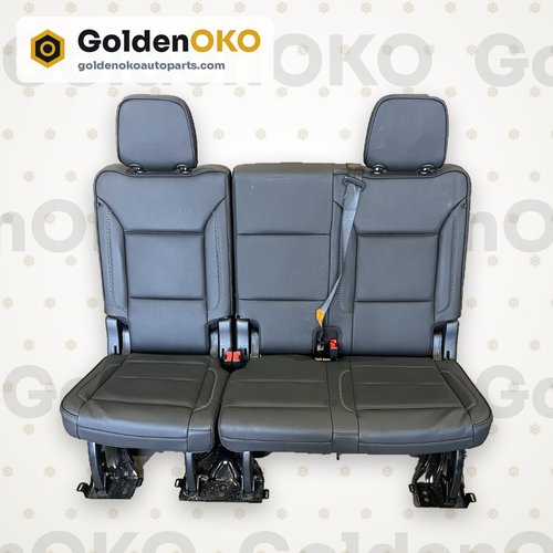 2021 - 2025 OEM YUKON DENALI SUBURBAN Black THIRD 3rd ROW SEATS BENCH SEAT POWER