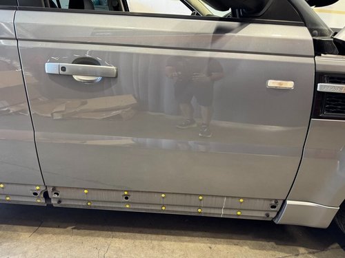 2010-2013 OEM Range Rover Sport L320 Front Right Door PERFECT - ORKNEY GREY