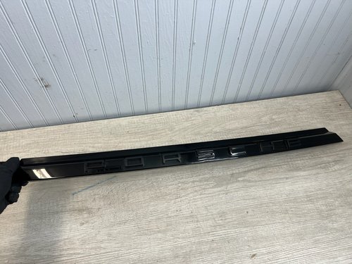 2017-2023 OEM PORSCHE PANAMERA TURBO REAR TRUNK LID TAILGATE PANEL TRIM MOULDING