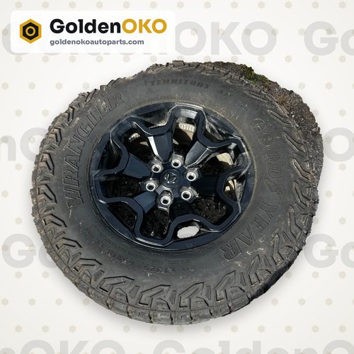OEM RAM 1500 TRX 18" Black Wheel AND Goodyear Tire Rim 325/65 R18 ##9