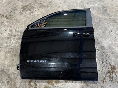 21-24 OEM RAM 1500 TRX FRONT LEFT DOOR DRIVER PERFECT - Diamond Black - PXJ