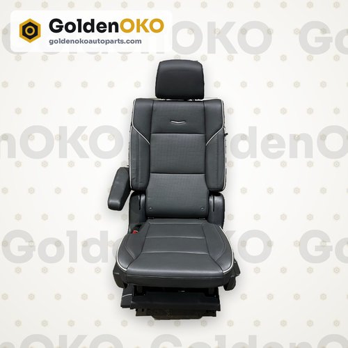 2021-2024 OEM CADILLAC ESCALADE PREMIUM 2ND ROW LEFT CAPTAIN SEAT BLACK LEATHER