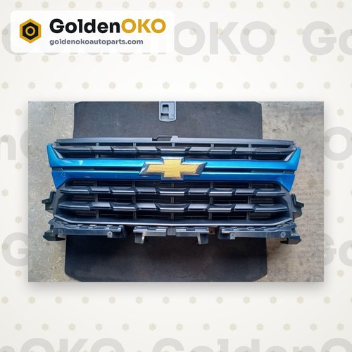 2021 2022 OEM Chevrolet Colorado Front Upper Grille Blue and Black 84457397