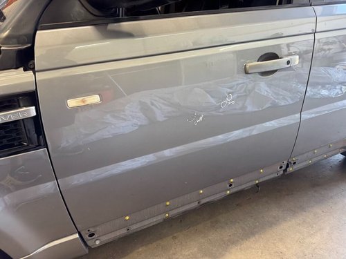 2010 -2013 OEM Range Rover Sport L320 Front Right Door Shell Assembly with Glass
