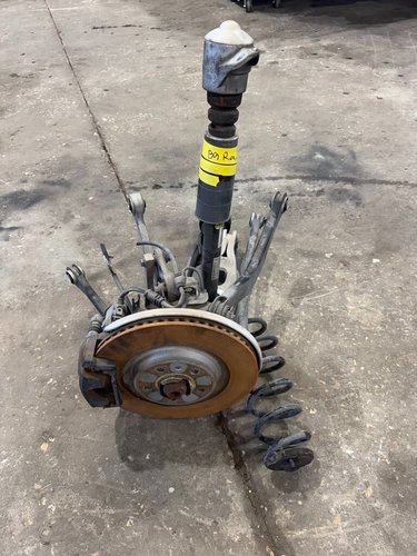 17-22 OEM AUDI A4 A5 B9 REAR LEFT KNEE SUSPENSION ASSY CALIPER KNUCKLE SPINDLE