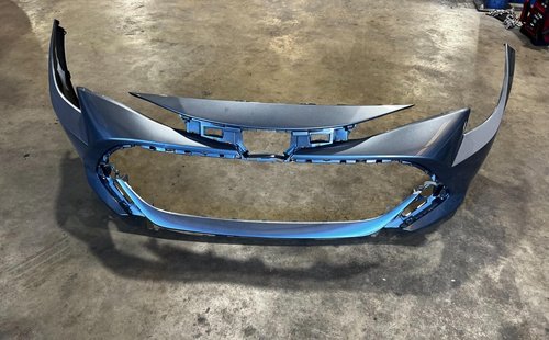 2019 2020 TOYOTA COROLLA H/B FRONT BUMPER HATCHBACK GRAY