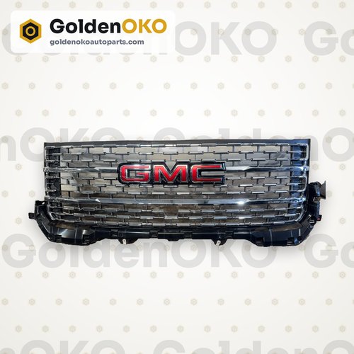 2020-2023 GMC ACADIA DENALI FRONT RADIATOR GRILLE GRILL W/ EMBLEM OEM 84818781