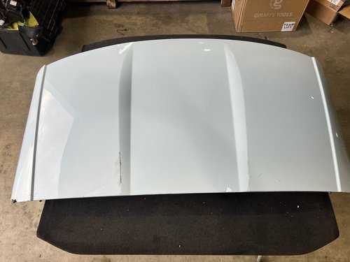 2020-2025 OEM C8 Corvette Targa Top Roof Panel BLUE ALCANTARA 3LT - MATRIX GRAY