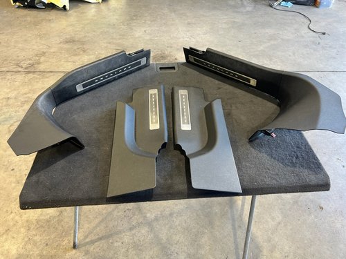 2021-2024 OEM Cadillac Escalade Illuminated FRONT and REAR Door Sill Plate Set