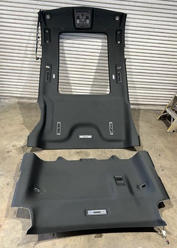 2021-2024 OEM GMC Yukon XL Interior Roof Headliner W/ DOME LIGHT ASSEMBLY Black