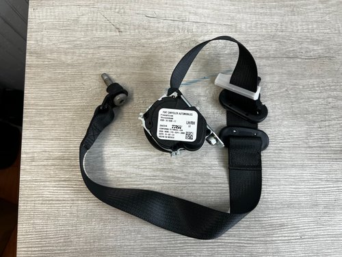 2019-2024 OEM RAM 1500 TRX 2nd ROW SEAT BELT LEFT OR RIGHT RETRACTOR - BLACK