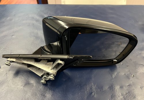 18-23 OEM BMW 540i 540xi 550 G30 RIGHT RH Side VIEW Mirror w/ CAMERA - 475 Black