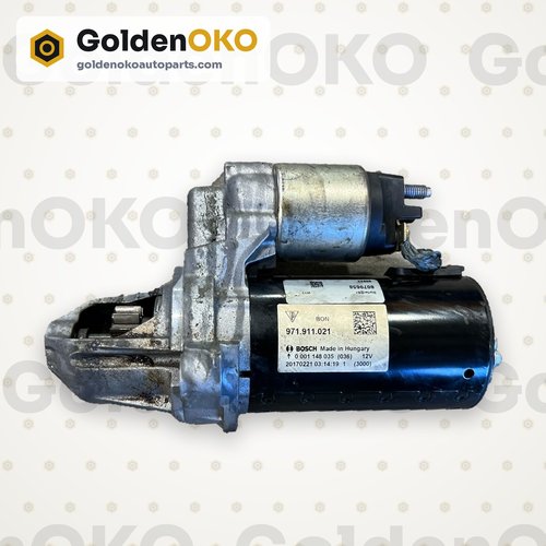 2017-2022 OEM PORSCHE PANAMERA TURBO Starter 12 Volt Part Number 971911021