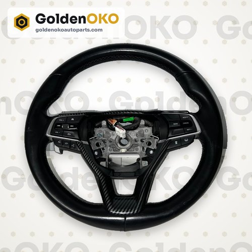 2018 - 2022 OEM HONDA ACCORD STEERING WHEEL LEATHER W/ SWITCHES - 78500TVAA712M1
