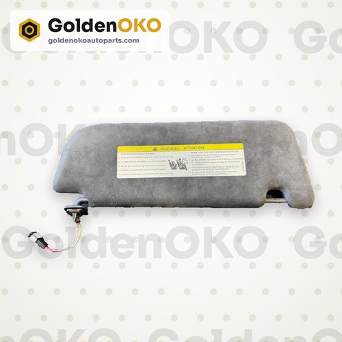 2017-2023 OEM PORSCHE PANAMERA LEFT SUNVISOR SUN VISOR LEATHER SUEDE ALCANTARA