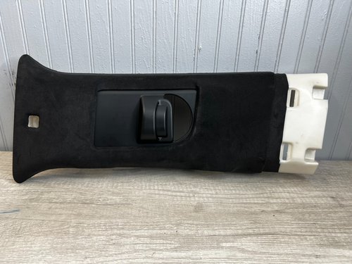 2022-2024 OEM CADILLAC ESCALADE ESV LEFT B PILLAR TRIM COVER SUEDE JET BLACK