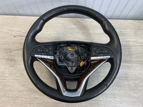 2021-2024 OEM Cadillac Escalade ESV Steering Wheel Black Heated W/ Wood 86792177
