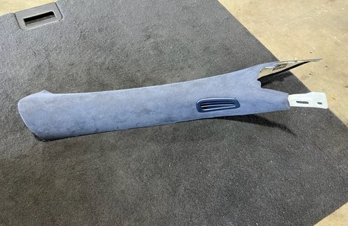 2020 - 2025 OEM Chevy Corvette C8 Windshield LEFT A Pillar Trim Cover Panel BLUE