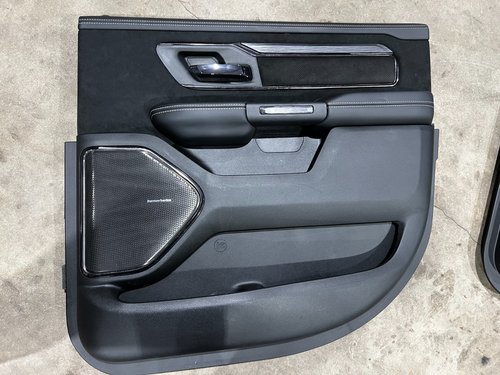 2021-2024 OEM RAM 1500 TRX LIMITED Leather ALCANTARA WOOD REAR RIGHT Door Panel