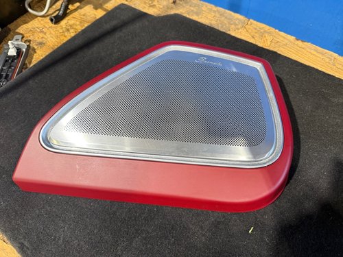 2017 - 2023 OEM PORSCHE PANAMERA BURMESTER REAR LEFT DOOR SPEAKER GRILLE COVER