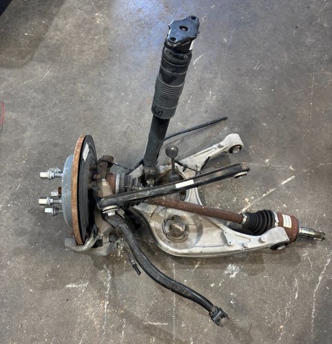18-22 OEM JEEP GRAND CHEROKEE 4X2 Rear LEFT Knee SUSPENSION 2WD CALIPER KNUCKLE
