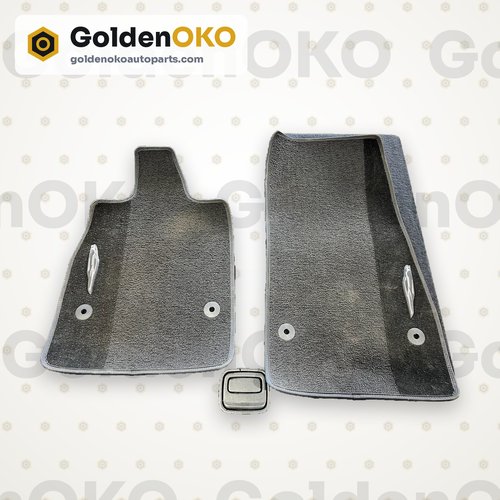 OEM 2020 - 2025 C8 Chevy Corvette Stingray Front Carpet Mats 84665075 GM