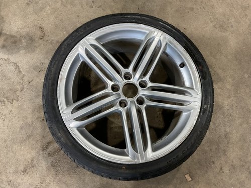 2009 - 2016 OEM Audi S4 A4 B8 PEELER Wheel and Tire Rim 19" 255/35 R19 ##4