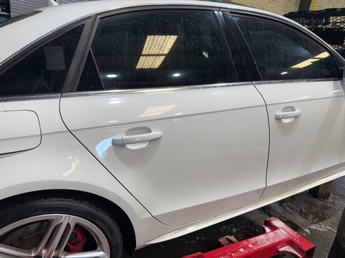 11-16 OEM Audi A4 S4 REAR Right RH Passenger Door w/ Glass PERFECT - White LY9C