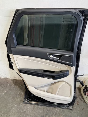 2015 - 2020 FORD EDGE REAR LEFT DOOR PANEL COVER TRIM OEM BEIGE TAN GREY