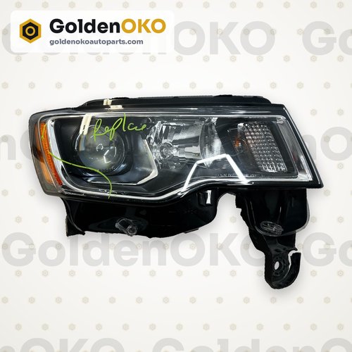 2017 - 2022 Jeep Grand Cherokee RH Right Passenger Side Halogen Headlight OEM