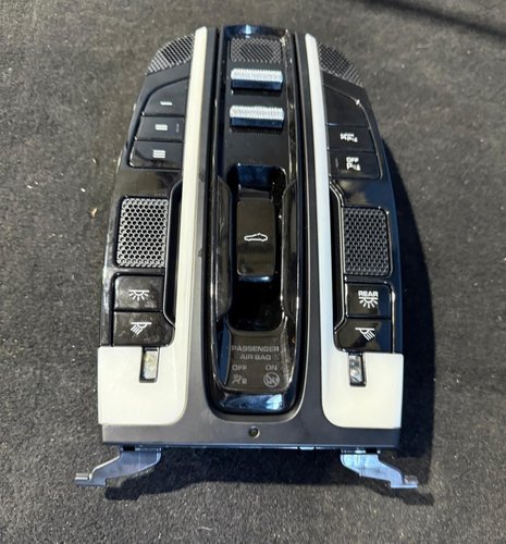 2017 - 2023 OEM PORSCHE PANAMERA ROOF OVERHEAD CONSOLE DOME LIGHT BLACK