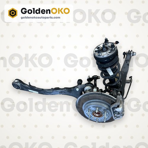 21-26 OEM GMC YUKON REAR LEFT DRIVER KNEE SUSPENSION CALIPER KNUCKLE ARMS SHOCK