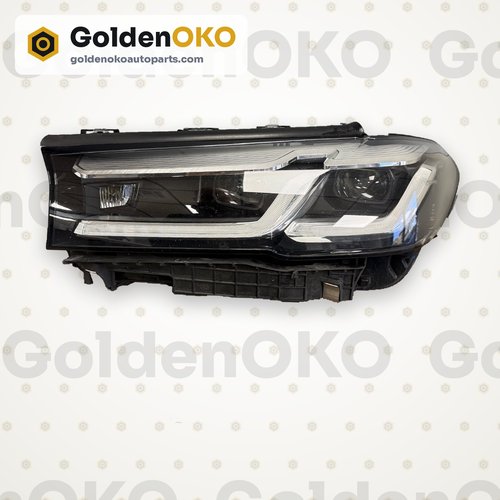 21–23 OEM BMW 5 SERIES G30 540i LEFT DRIVER FULL LED HEADLIGHT w/ MODULE 9850585