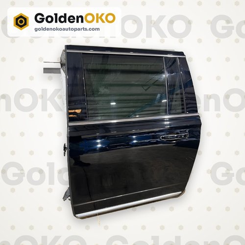 2021-2024 OEM GMC YUKON XL DENALI REAR LEFT LH DOOR ONYX BLACK GBA - NO DAMAGE