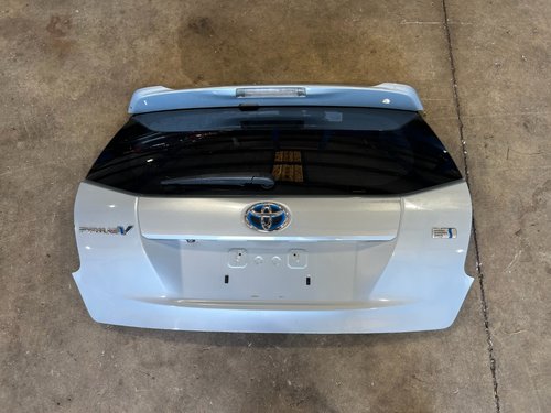 OEM 12-18 PRIUS V Trunk Hatch Tailgate Liftgate Assembly w/ Camera Silver