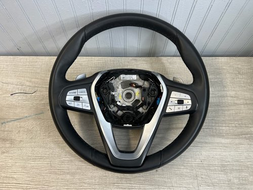 2018 - 2024 OEM BMW X3 G01 SPORT STEERING WHEEL W/ PADDLE SHIFT AND BUTTONS