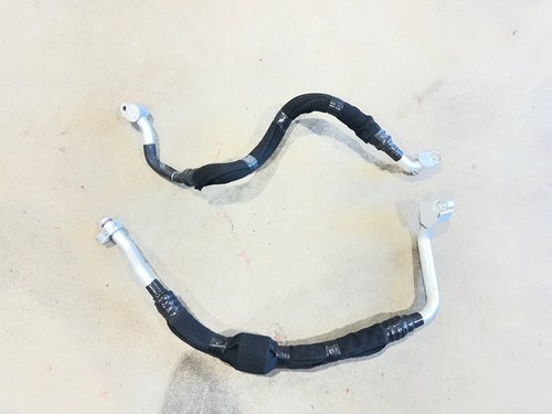 17-23 OEM PANAMERA TURBO AC AIR CONDITIONING SUCTION DISCHARGE HOSE PIPE LINE