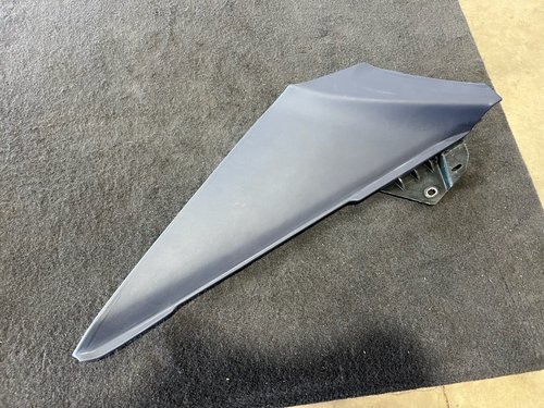 2020 - 2025 OEM CORVETTE C8 Console Extension Trim Panel 84690189 Twlight Blue