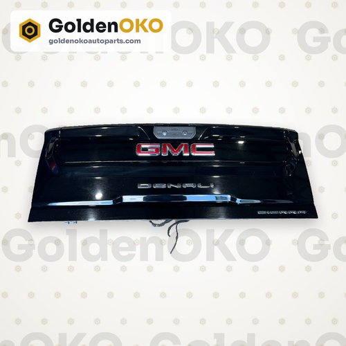 20-26 OEM GMC SIERRA 2500HD DENALI TAILGATE MULTIPRO REAR VIEW CAMERA EBONY GB8