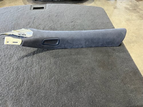 2020-2025 OEM Chevy Corvette C8 Windshield RIGHT A Pillar Trim Cover Panel BLUE