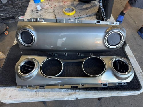 2018 - 2023 OEM Jeep JL Wrangler Speedometer Trim and Passenger Dash Cover Gray